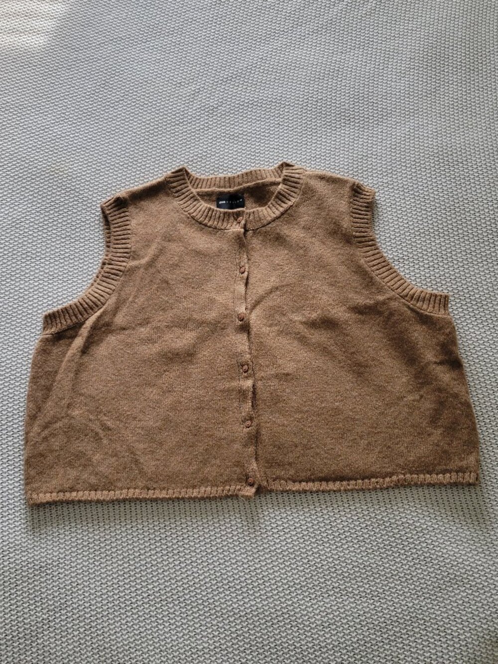 ASOS Fluffy Knit Vest - Picture 2 of 3